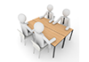 話し合い - 働く人 - 無料イラスト素材