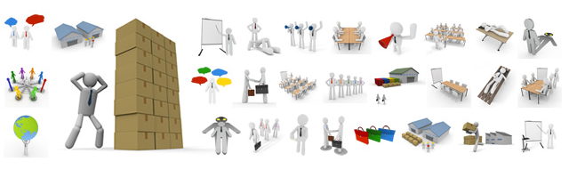 ソーシャルネットワークを活用する / 営業戦略 / 会議 / 説明する / 売り上げ目標 / 着席 / 勉強会 / 土下座する / 謝る / 打ち合わせ / 仕事で失敗する / 働く人物の無料クリップアート素材集です。